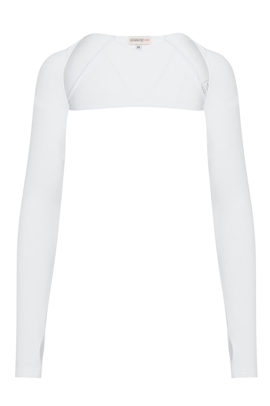 White Longsleeve Shrugs