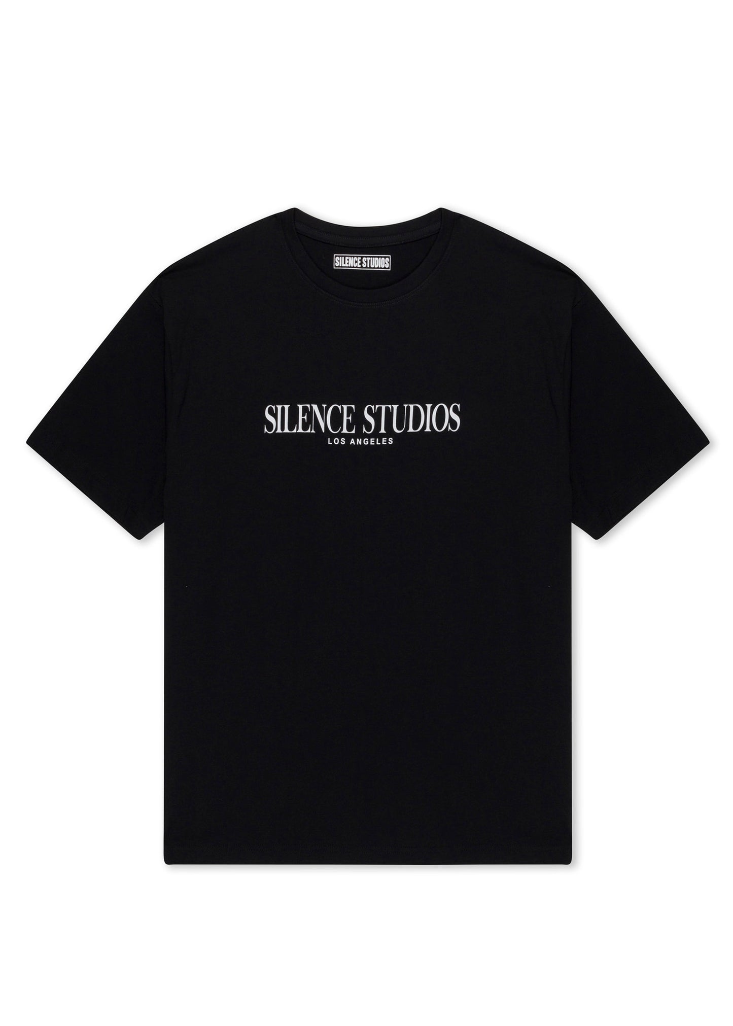 UNISEX Graphic Tee Silence Studios LA - Black