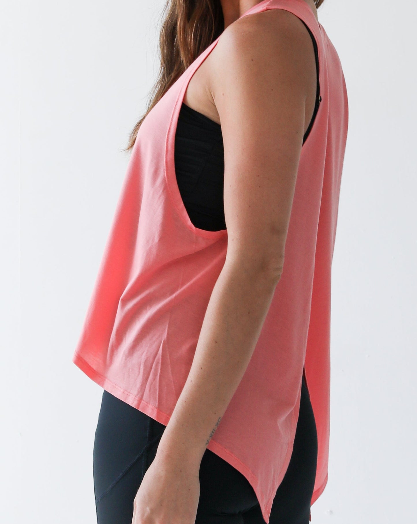 Coral DRI-FIT tails tee