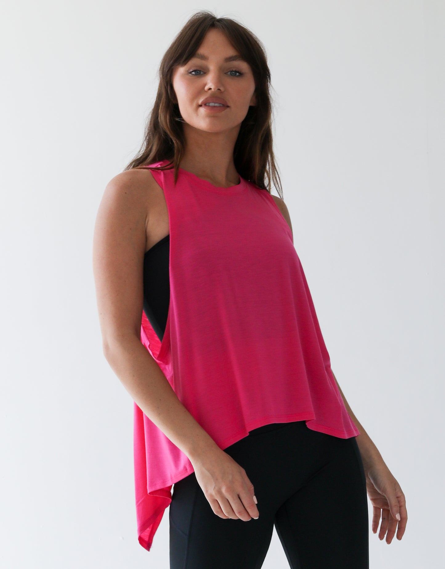 Hot Pink DRI-FIT tails tee