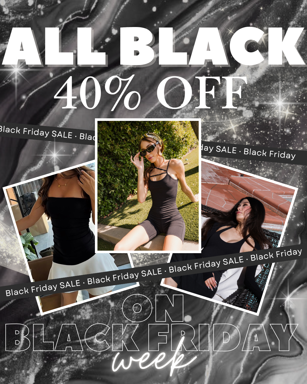 all black 40% off