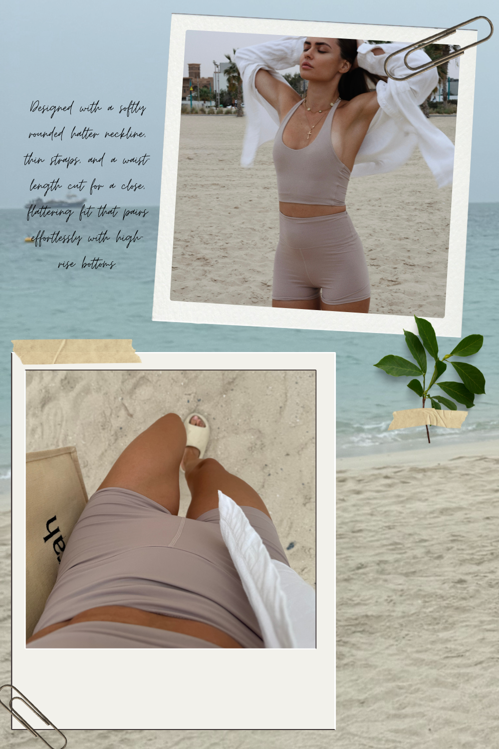 3 for $72 - Serenity Scoop Tank in Latte