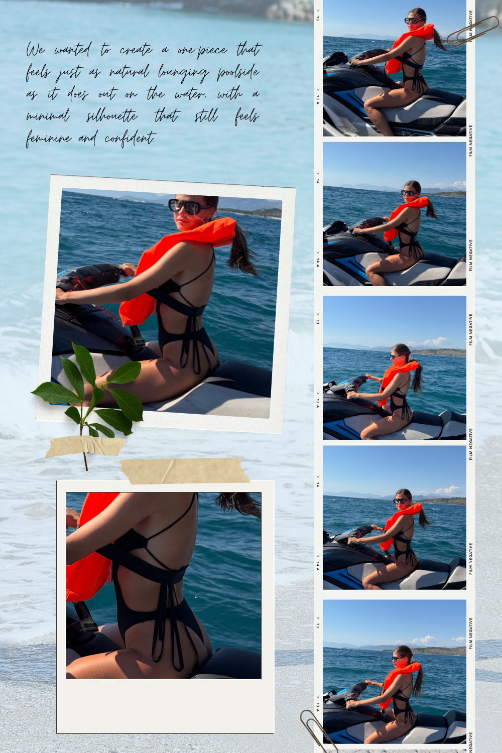3 for $72 - The Day Out Swimsuit Black