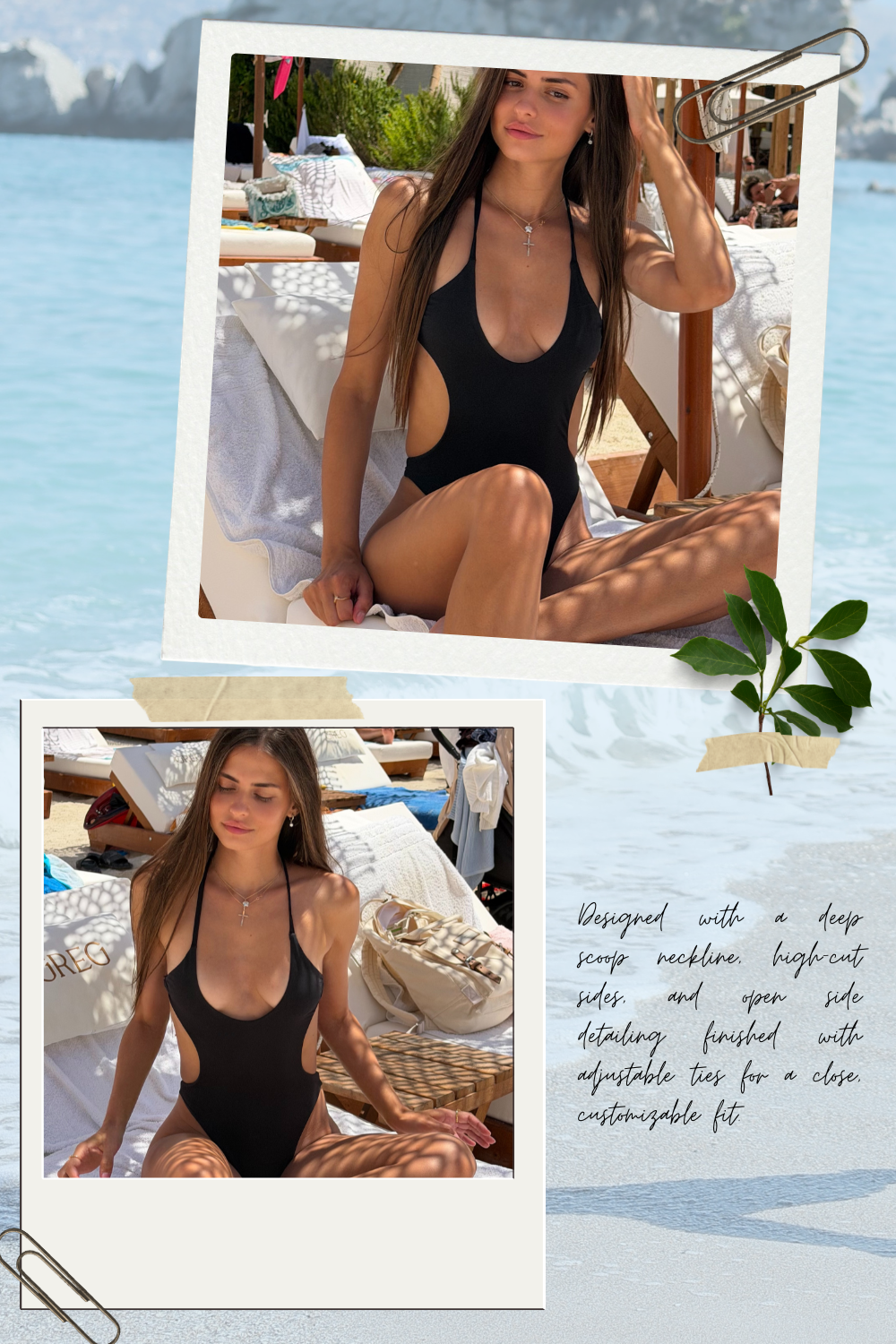 3 for $72 - The Day Out Swimsuit Black