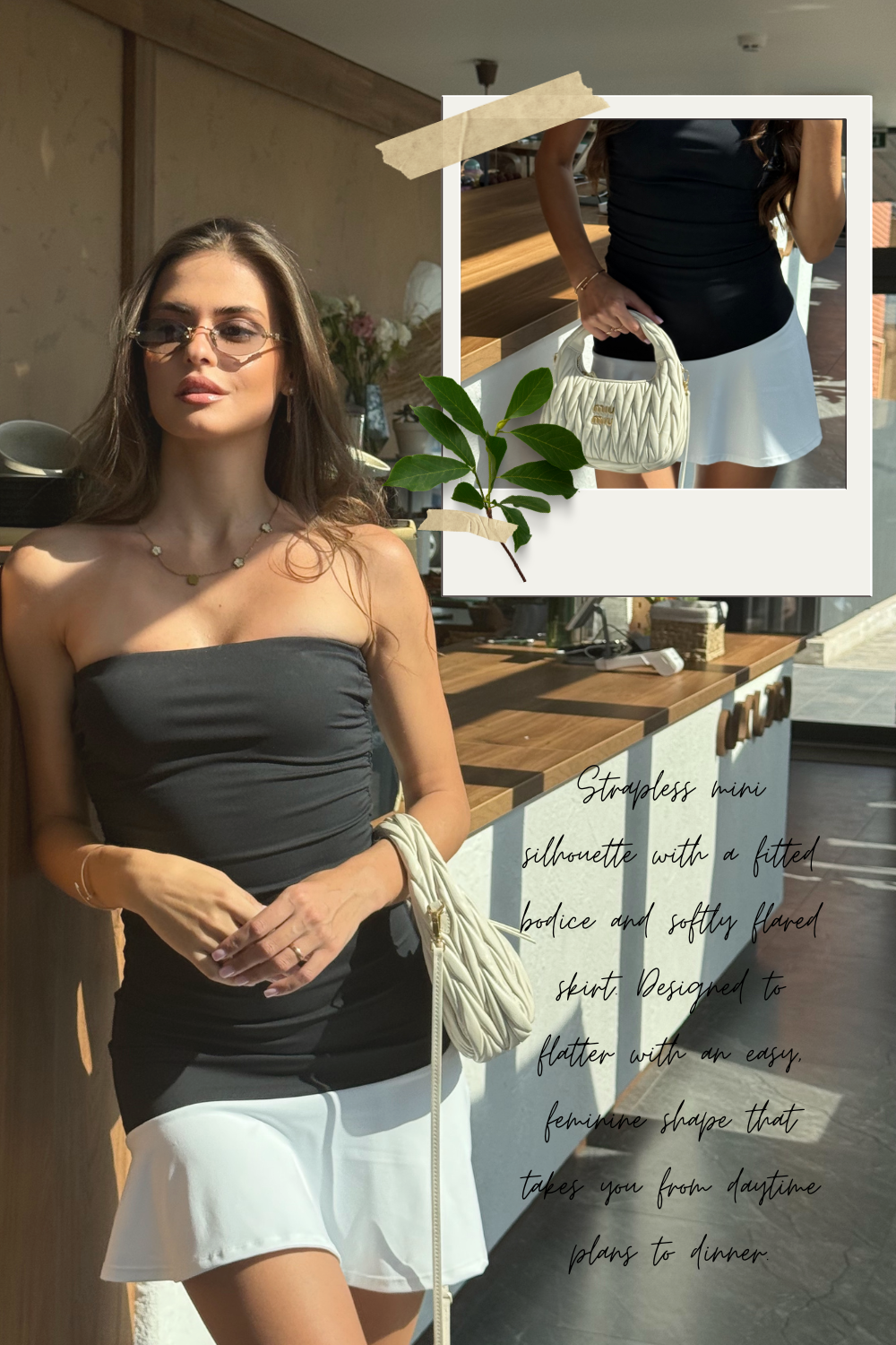 The Invitation Strapless Mini