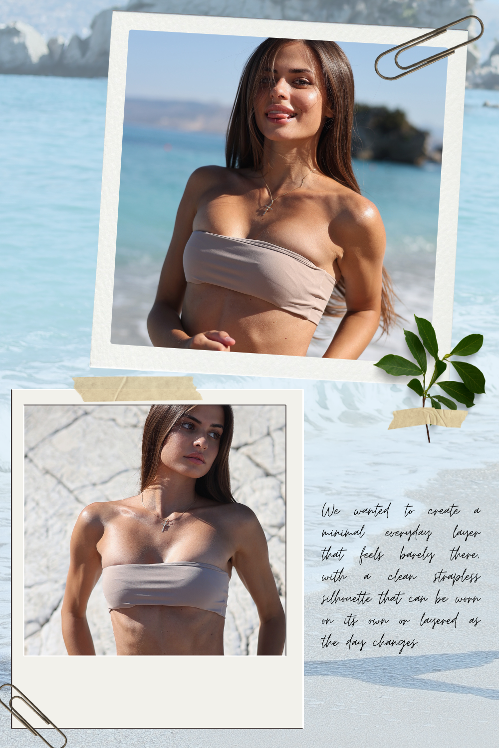 3 for $72 - The Foundation Bandeau in Latte