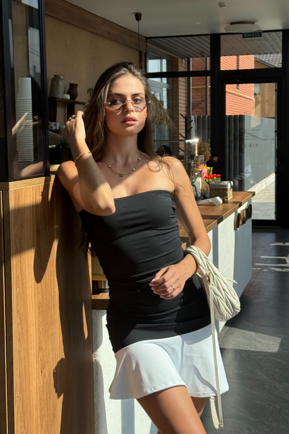 The Invitation Strapless Mini