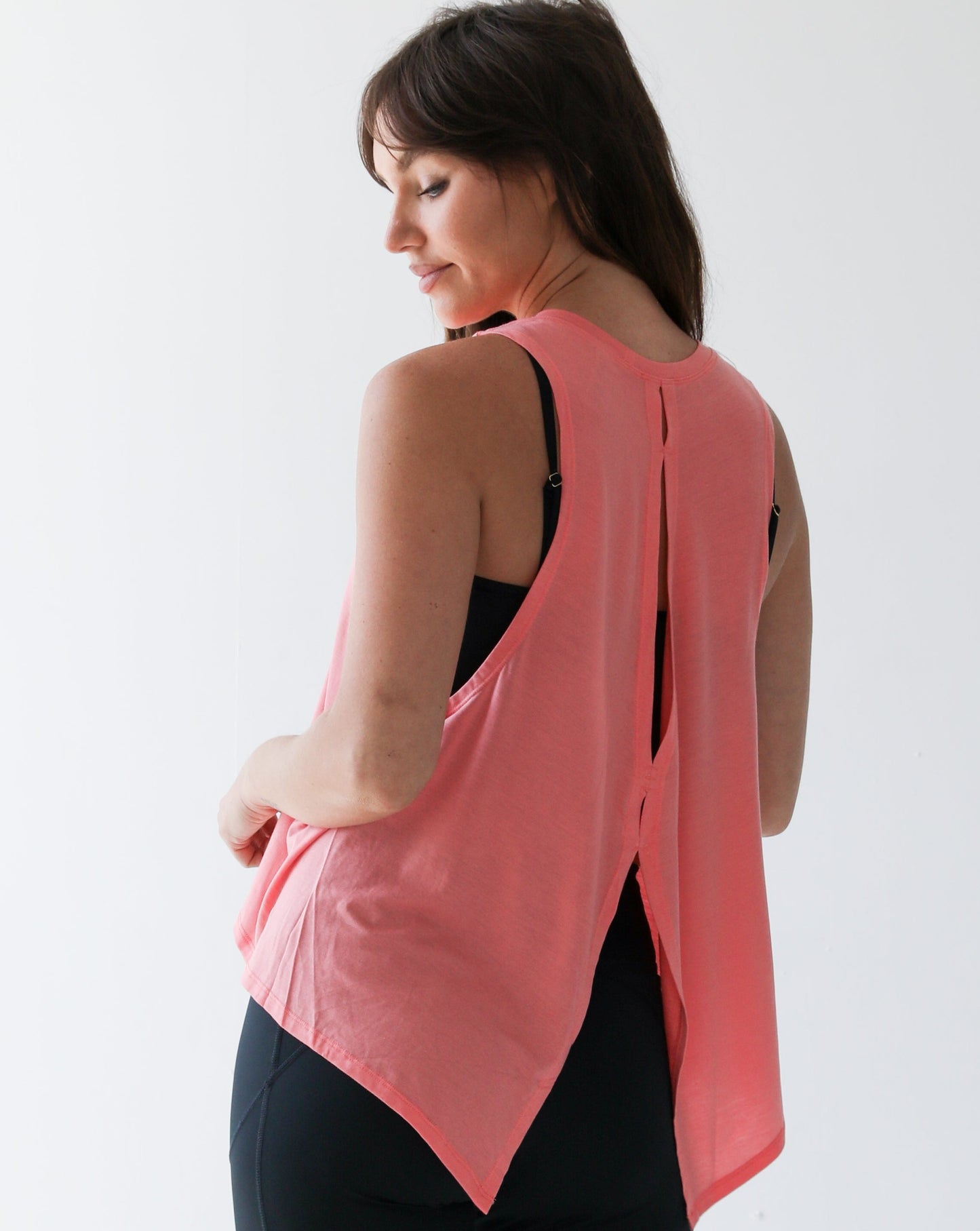 Coral DRI-FIT tails tee